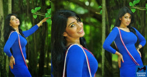 Aksha Sudari Is a Beauty in Blue