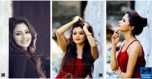 Dinakshie Priyasad Hot Photos In Red Dress