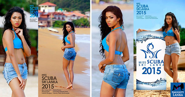 Harini Kawyanjani Perera Hot Miss Scuba Sri Lanka Photo Shoot