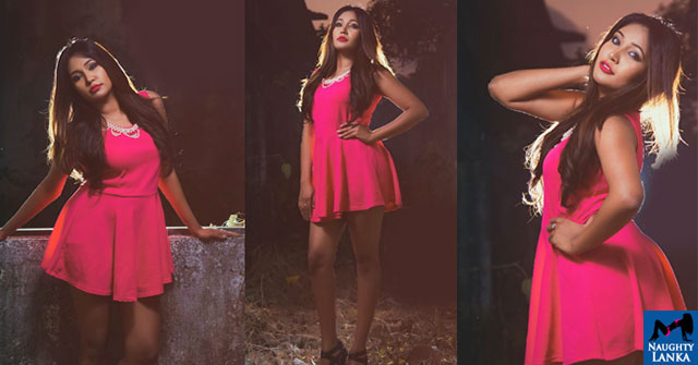 Ashiya Dissanayake Looks Hot In Pink Mini Dress