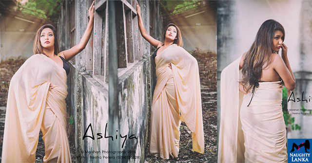 Ashiya Dissanayake Saree Fashions Photos