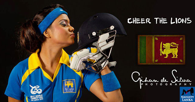 Gayesha Perera Cheers For Lions