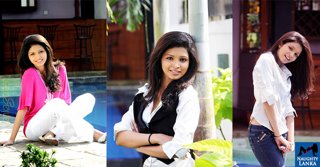 Hashini Gonagala Poses By The Pool