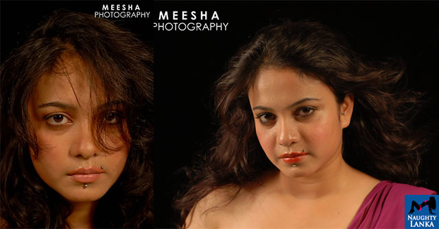 Irosha Perera Close Up Photo Shoot