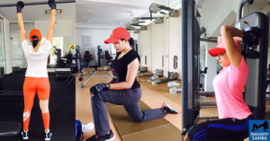 Janaki Wijerathne Hot Gym Workout Photos