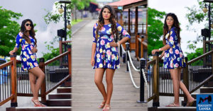 Kavi Jayawardane In Short Dress