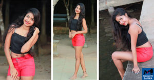 Kushi Jay Hot In Tight Red Shorts