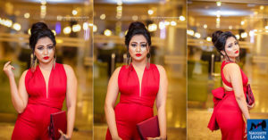 Rashini Kumarasiri Beauty In Red