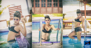 Adisha Shehani Hot Poolside Bikini Photos