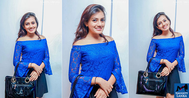 Shanudrie Priyasad Blue See Through Top