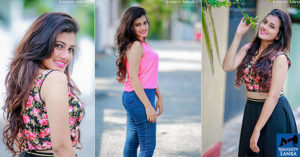 Shanudrie Priyasad Outdoor Bold Photoshoot