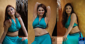 Upeksha Swarnamali Hot Green Outfit