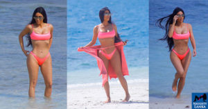 Kim Kardashian Bikini Photos Taken At Bali Beach