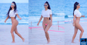 Kim Kardashian Hot Bikini Photoshoot At Miami Beach