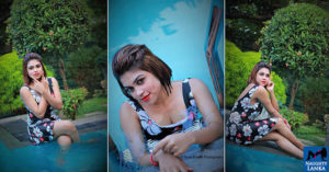 Shenaya Deshani Poolside Photoshoot