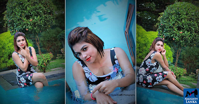 Shenaya Deshani Poolside Photoshoot