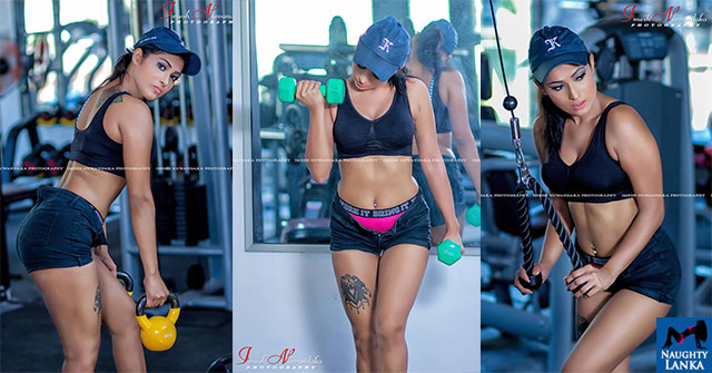 Adisha Shehani Sweaty Gym Workouts