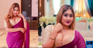 Kaushi Perera Saree Photos