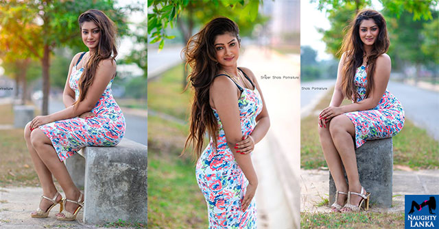 Maleesha Fernando Hot Outdoor Photos