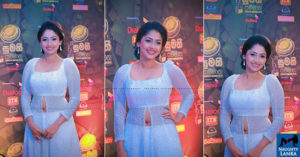 Nayanathara Wickramarachchi At Sumathi Tele Awards 2018