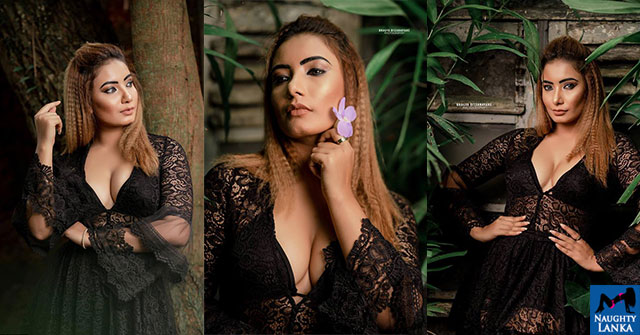 Teena Shanell Sizzles In Black Dress