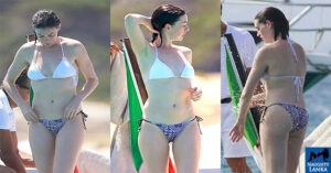 Anne Hathaway Bikini Photos In Spain