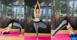 Nayanathara Wickramarachchi Yoga Poses