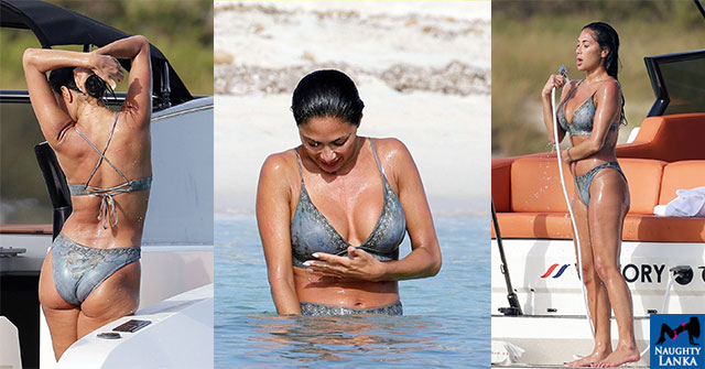 Nicole Scherzinger Bikini Photos In Spain